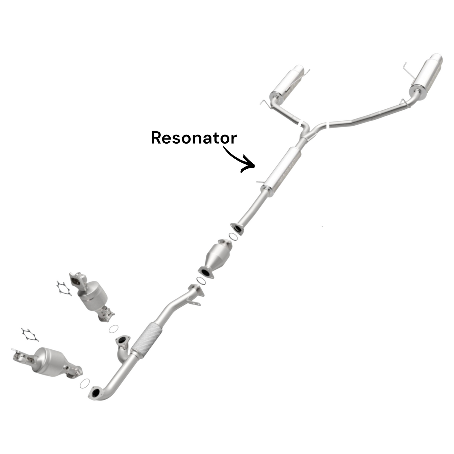 Honda Pilot 3.5L (2009-2015) Resonator