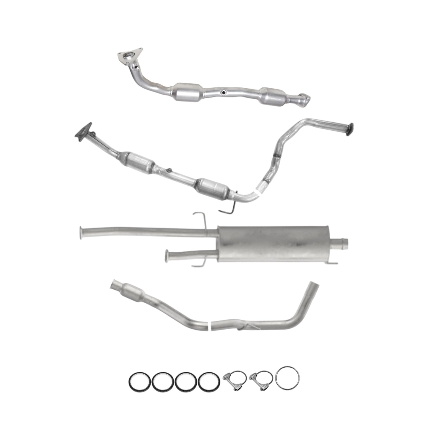 Toyota Tundra 5.7L (2010-2017) Full Exhaust (145.7" Wheel Base)