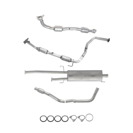 Toyota Tundra 5.7L (2010-2017) Full Exhaust (145.7" Wheel Base)