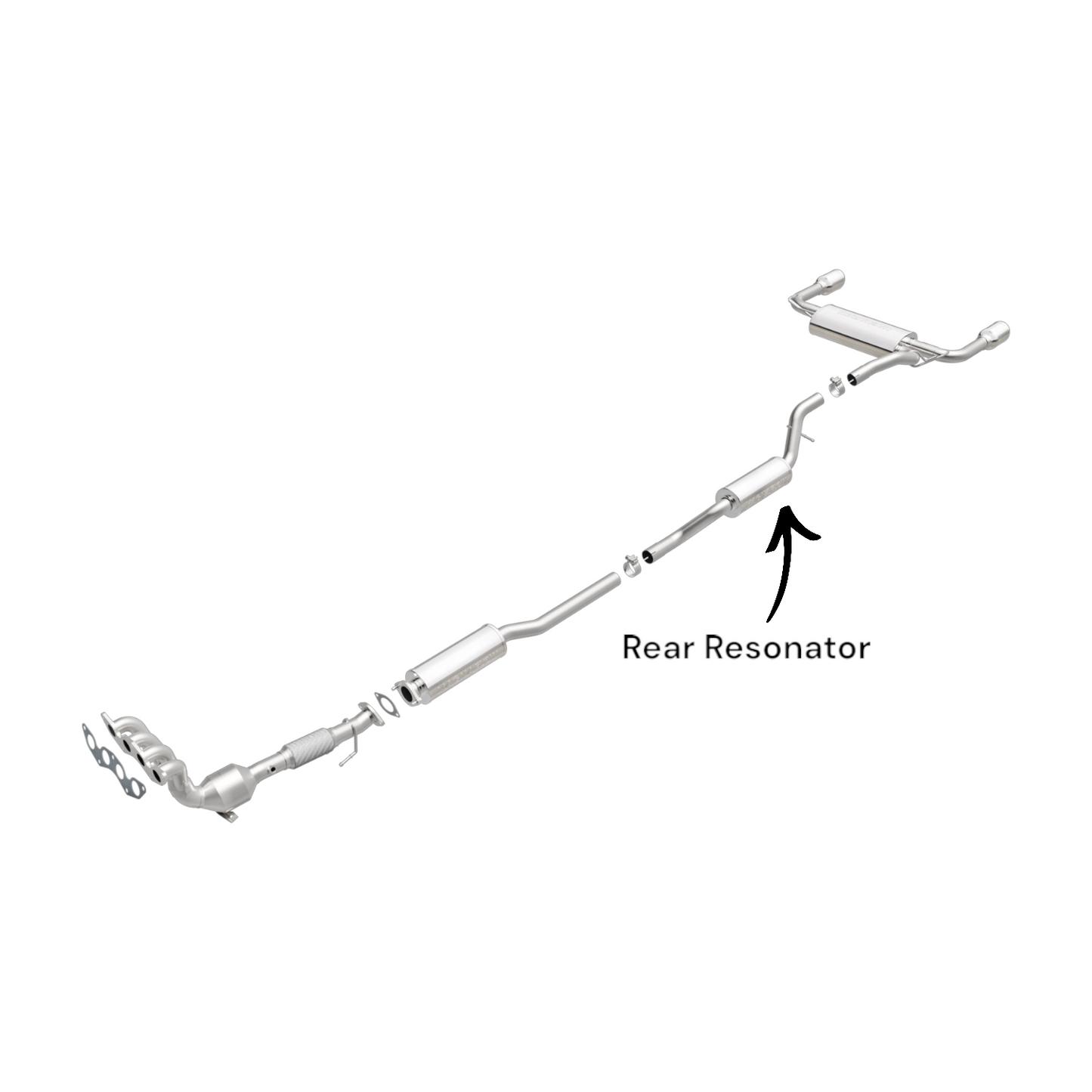 Ford Escape 2.5L (2013-2019) Rear Resonator