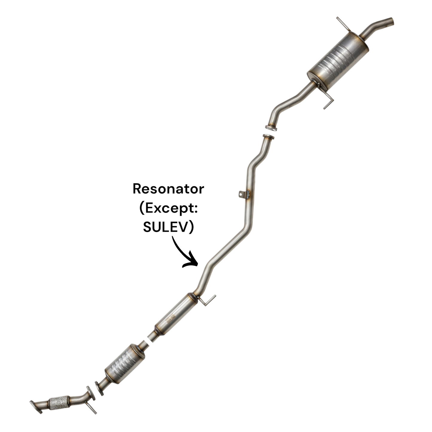 Hyundai Elantra 1.8L (2011-2013) (Except: SULEV) Resonator