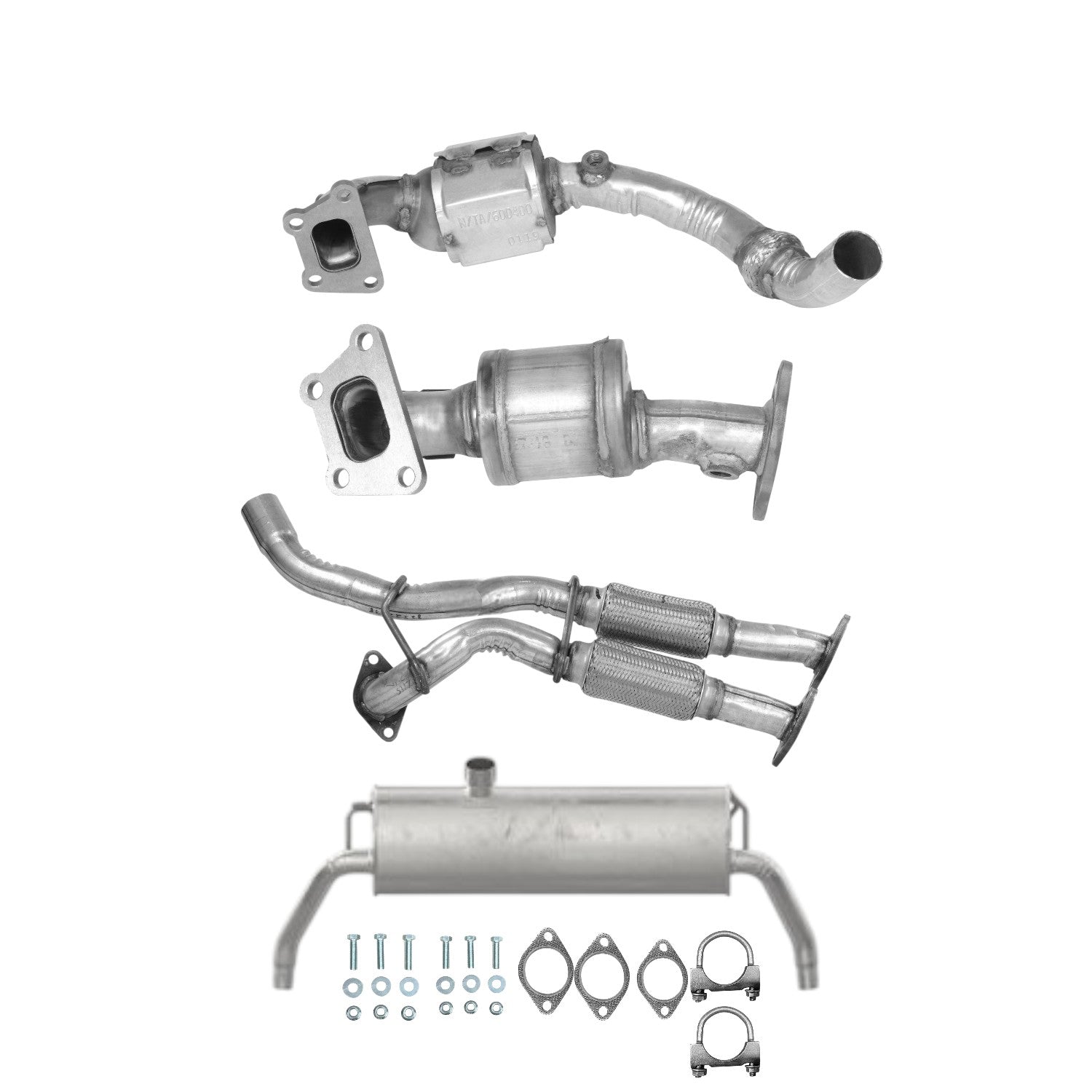 Direct Fit Front & Rear Catalytic Converter Kit For Cadillac SRX 3.6L (2012-2016) EPA Compliant