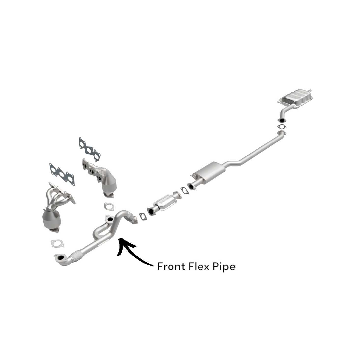KIA Sorento 3.5L (2011-2013) Front Flex Pipe