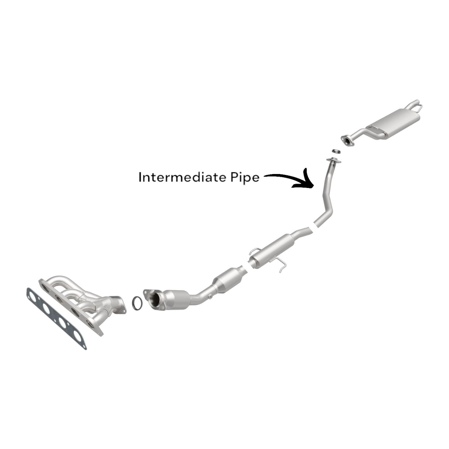 73005 - Toyota Corolla 1.8L (2014-2019) 4Cylinder Intermediate Pipe