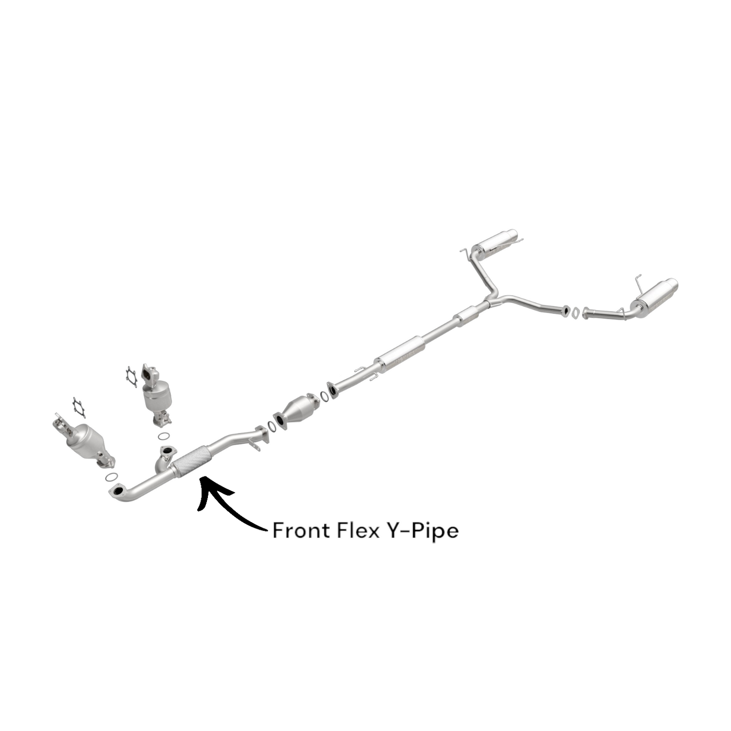Honda Accord 3.5L (2008-2012) Front Flex Y-Pipe