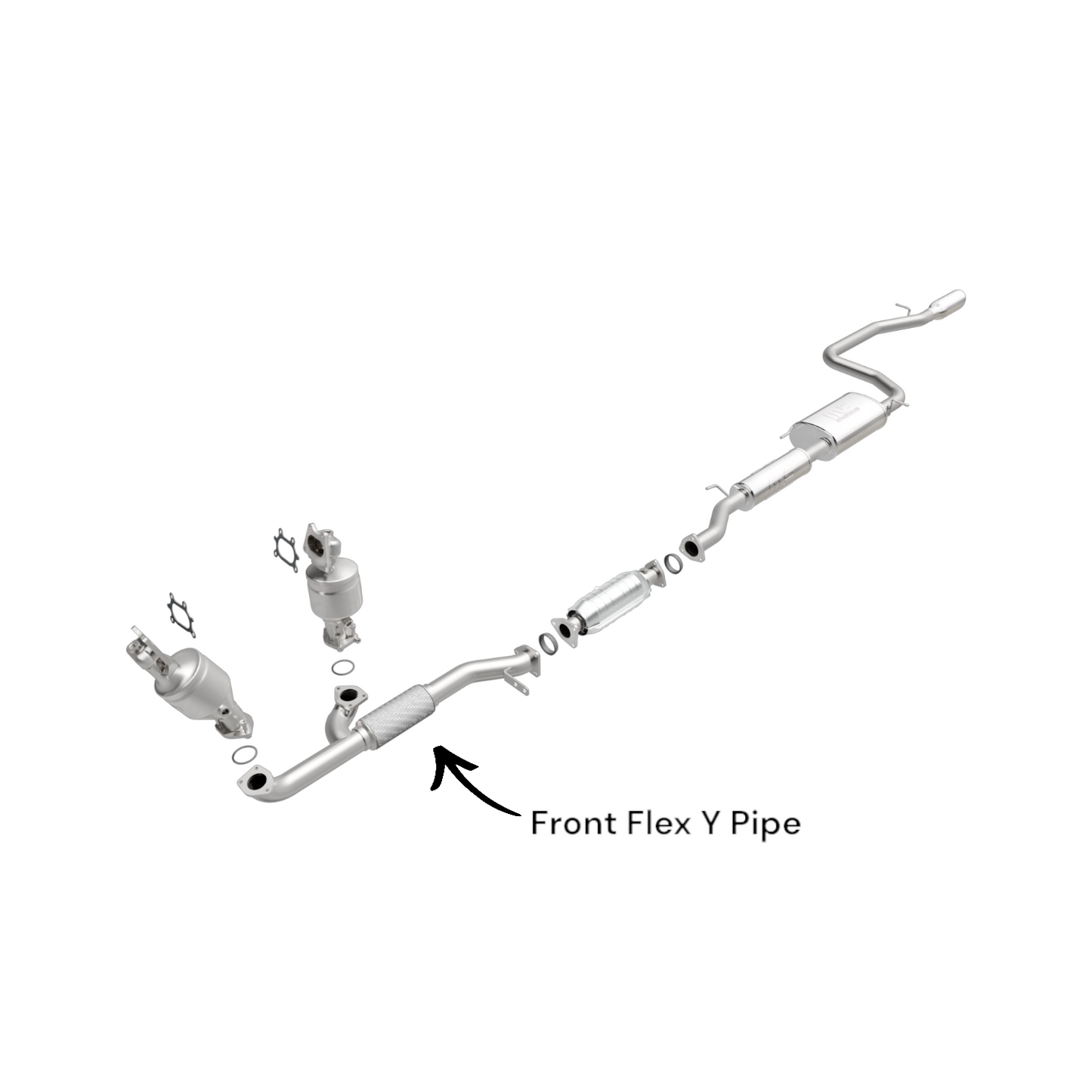 Honda Odyssey 3.5L (2014 & 2015) V6 Front Flex Y Pipe