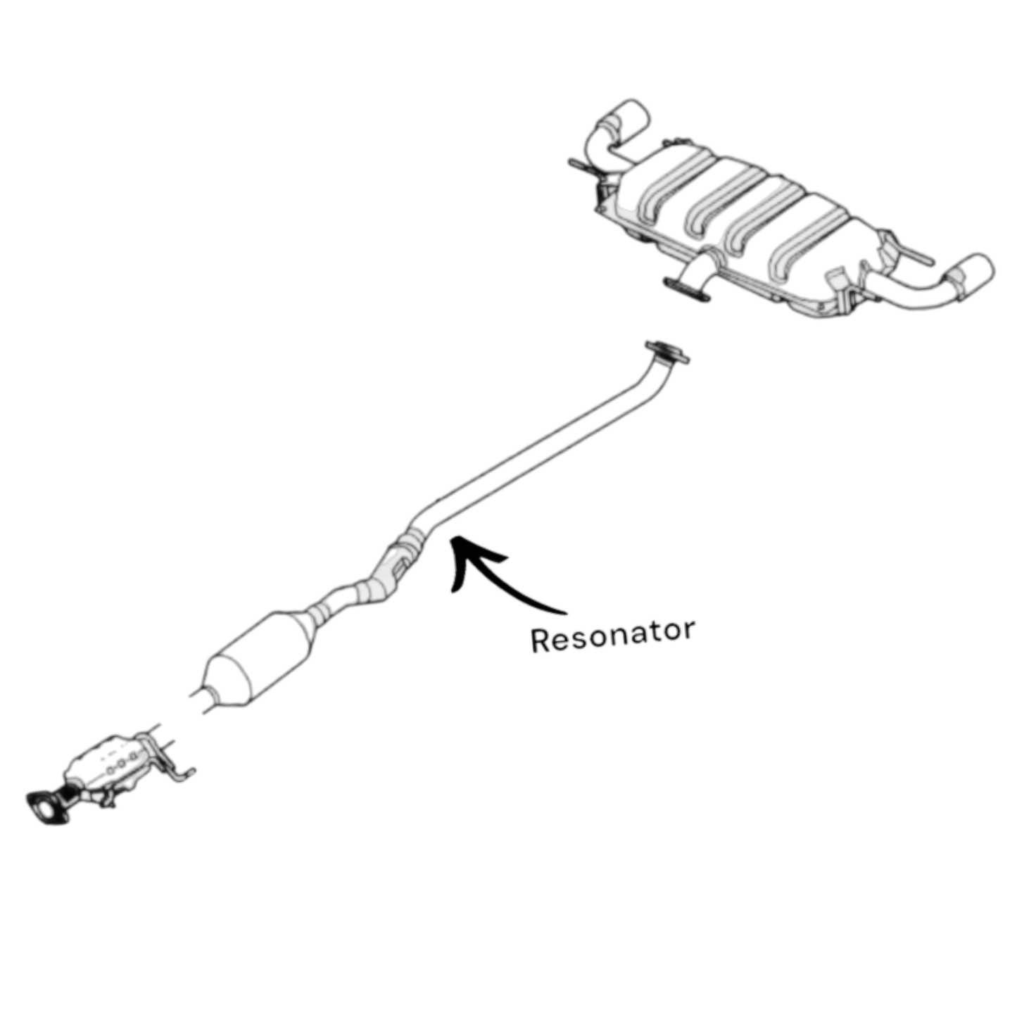 Mazda CX-5 2.5L FWD (2014-2021) Resonator