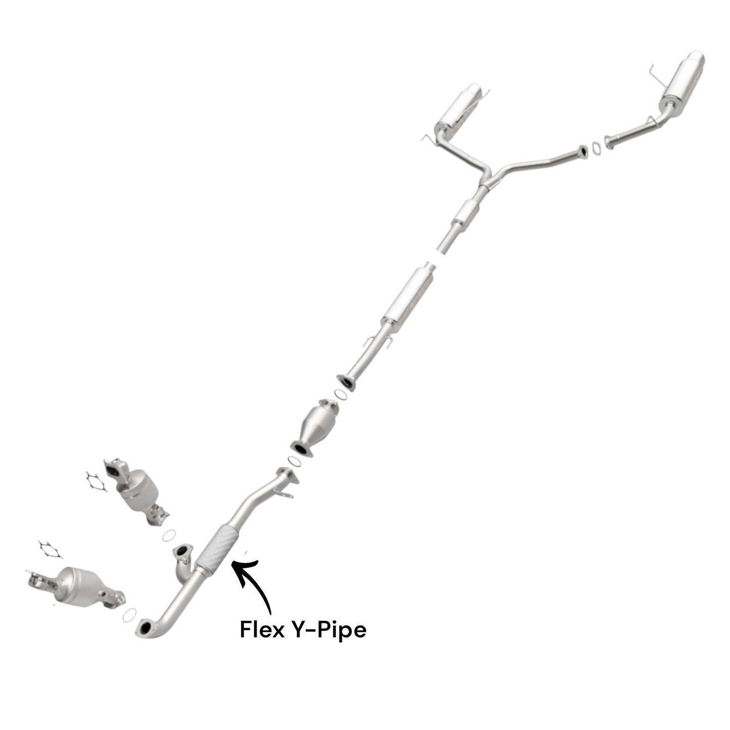 Acura TL 3.5L (2009-2014) Flex Y-Pipe
