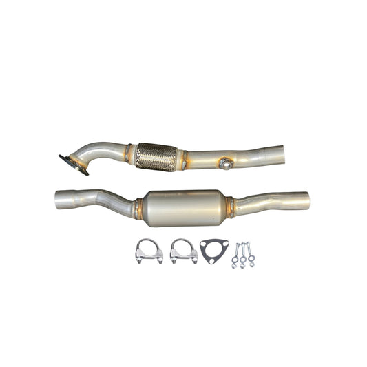 Saturn Astra 1.8L 2-Door Coupe XE 2008 Converter with Flex pipe
