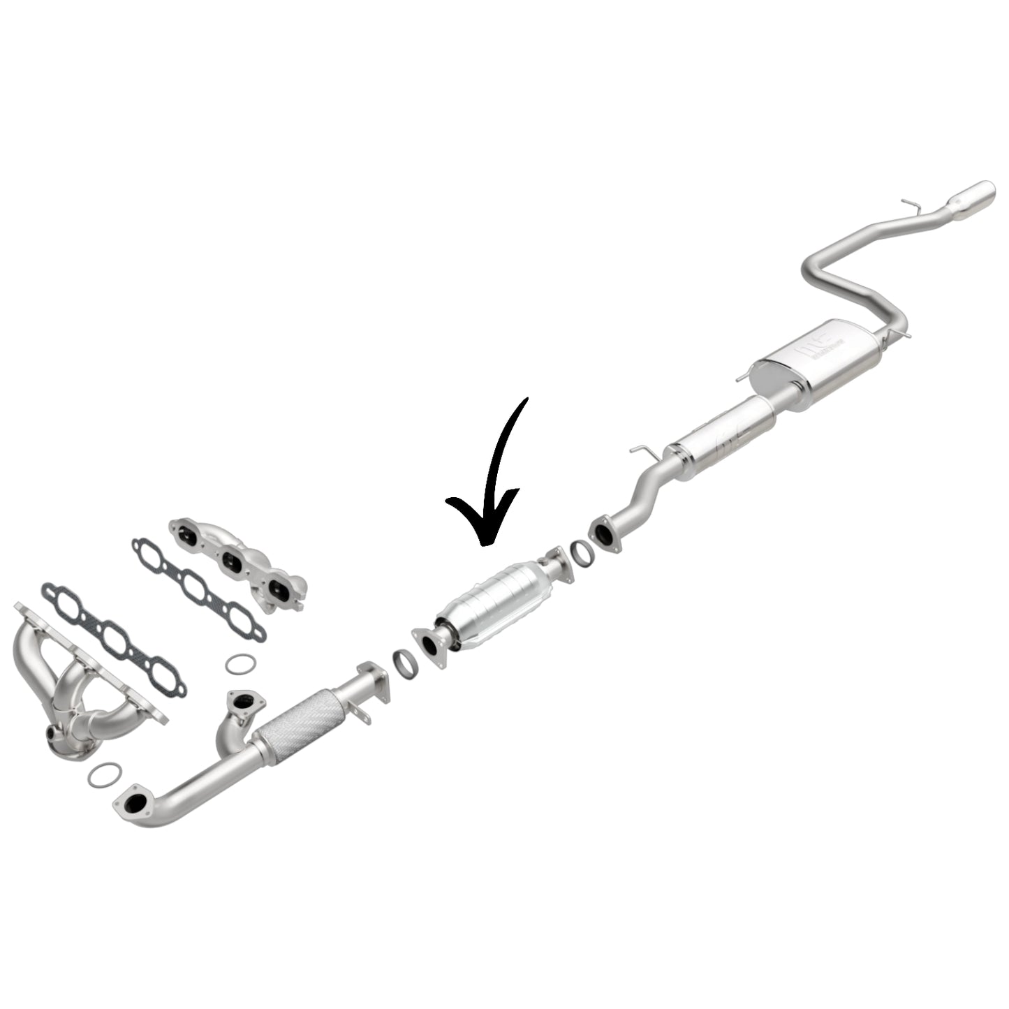 Convertisseur catalytique pour Honda Odyssey 3.5L (1999-2004)