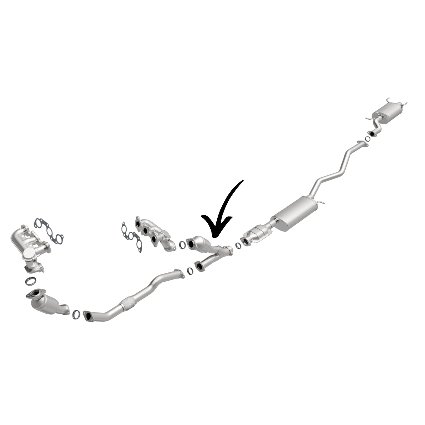 Lexus RX300 3.0L (1999-2003) V6 Catalytic Converter Y-Pipe