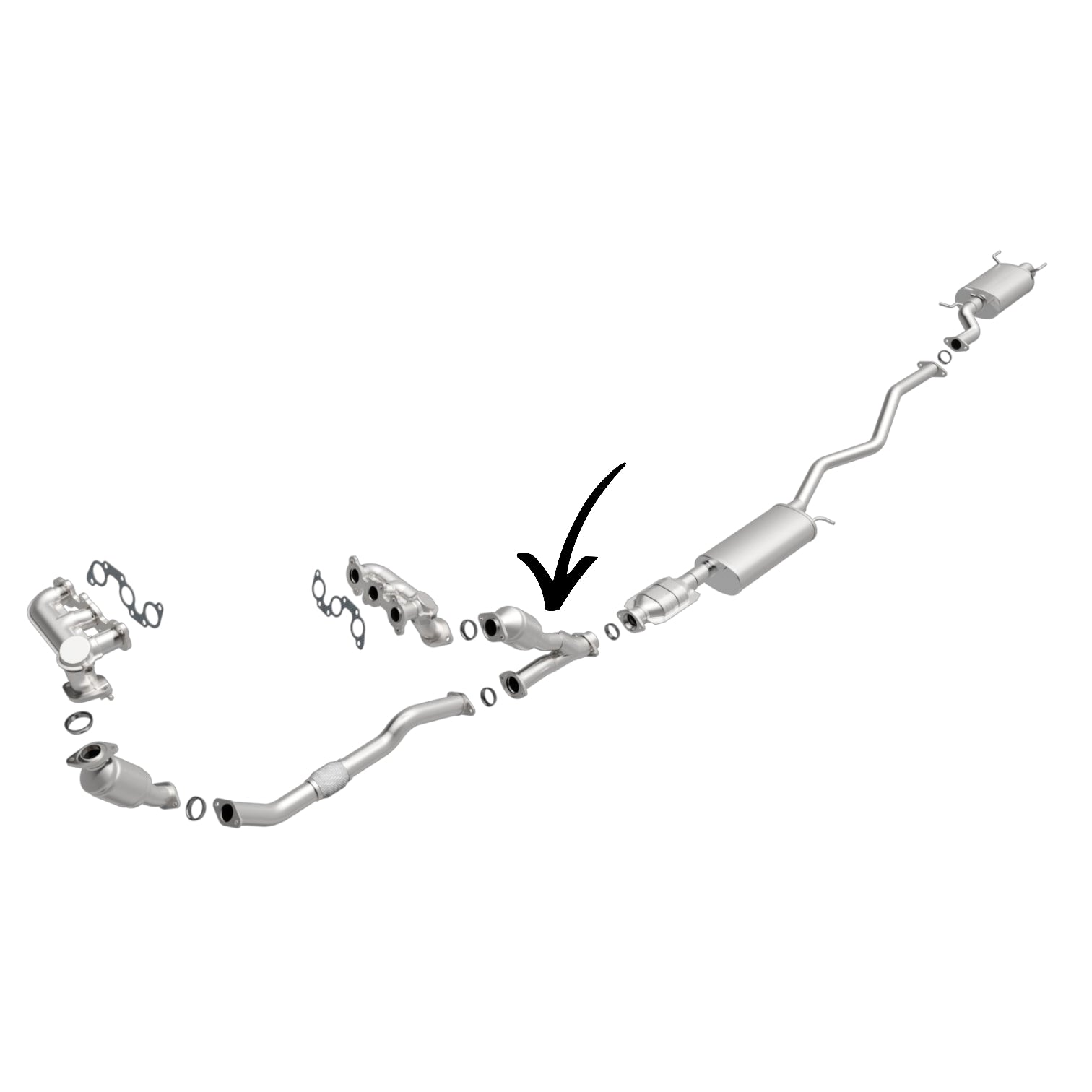 Lexus RX300 3.0L (1999-2003) V6 Catalytic Converter Y-Pipe