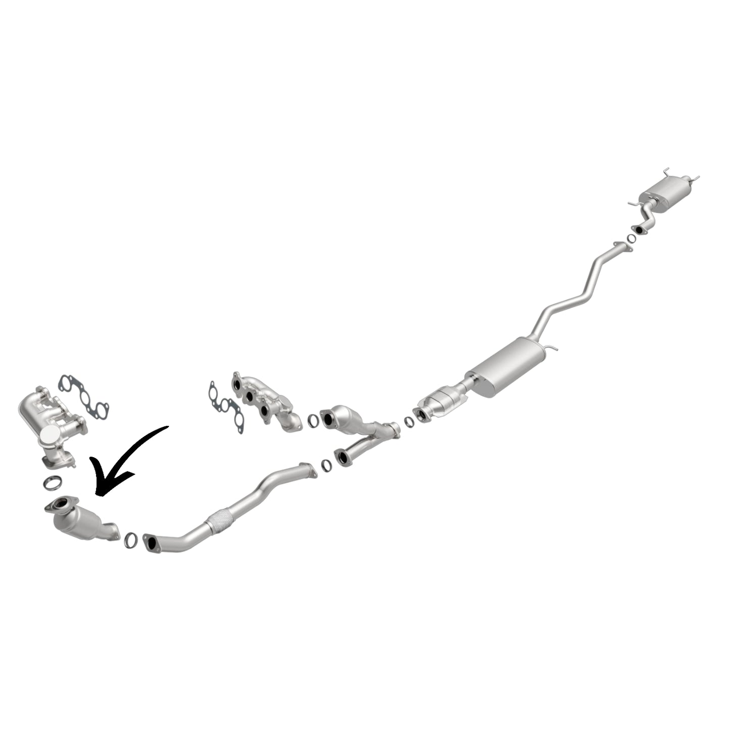 Lexus RX300 3.0L (1999- 2003) Front Catalytic Converter