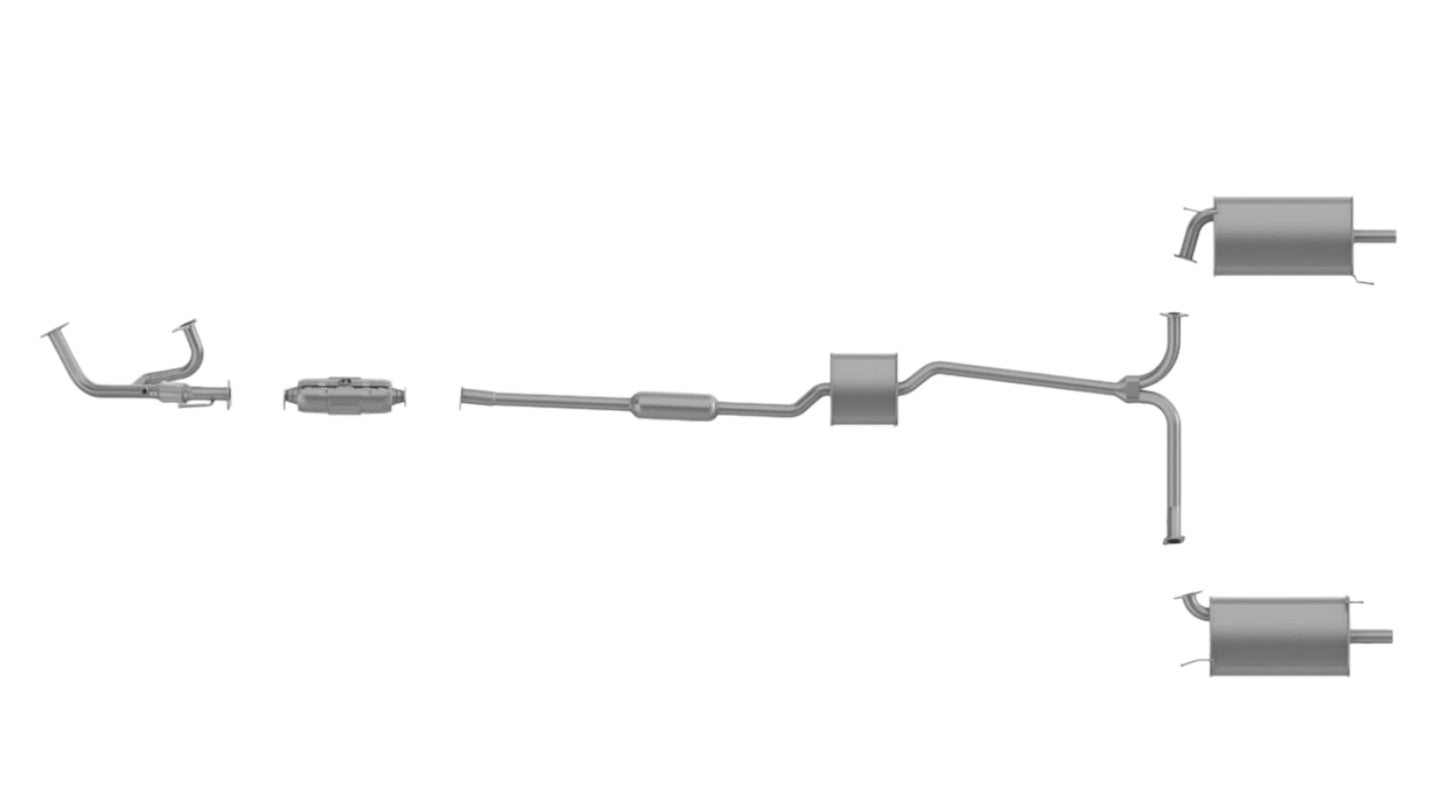 Acura CL 3.2L 2001-2003 Front Y-Pipe