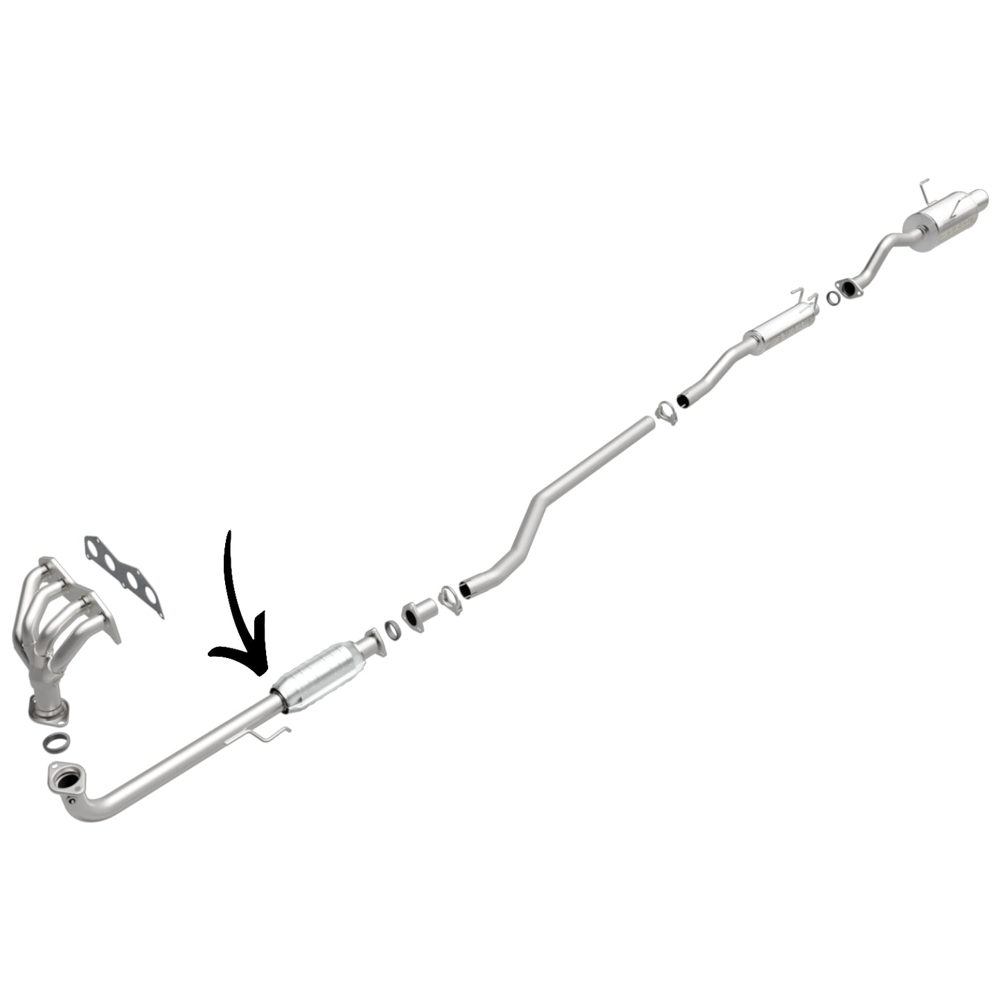 Honda Civic 1.7L 2001-2005 Catalytic Converter