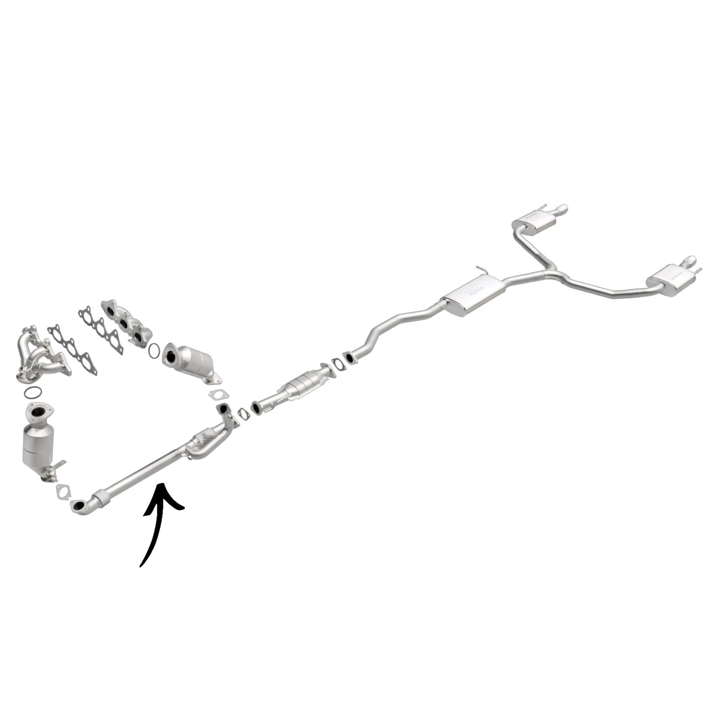 Tuyau en Y flexible pour Buick Enclave 3.6L (2009-2017)