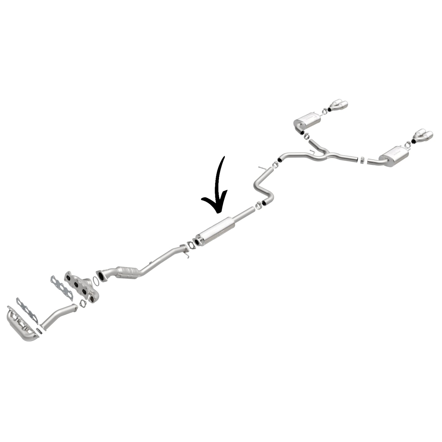 Pontiac Grand Prix 3.8L (2005-2008) Resonator Pipe