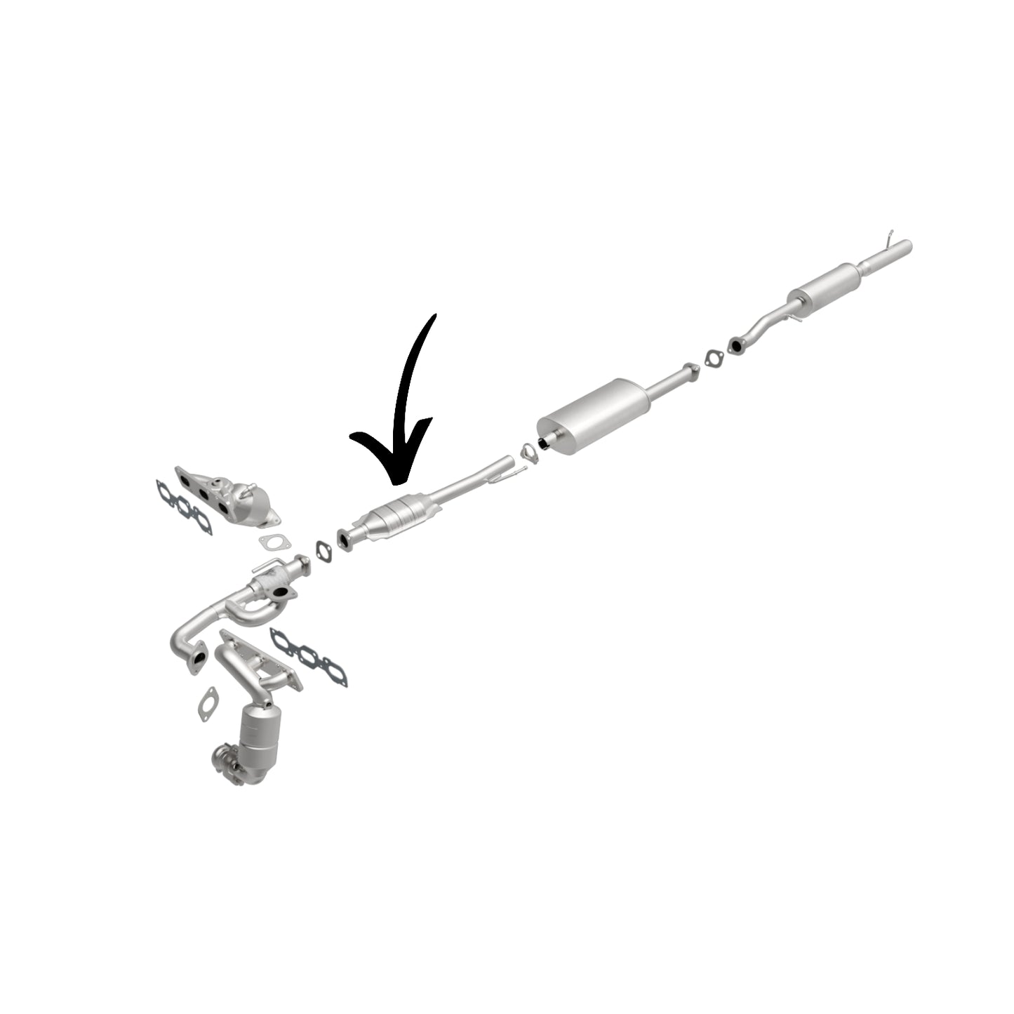 Ford Escape 3.0L (2001-2004) V6 Catalytic Converter