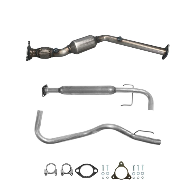 Saturn Ion 2.2L 2007 Catalytic Converter & Resonator with Pipe Assembly