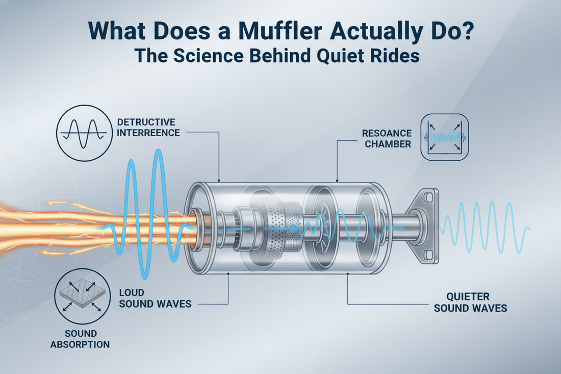 What Does a Muffler Actually Do? The Science Behind Quiet Rides