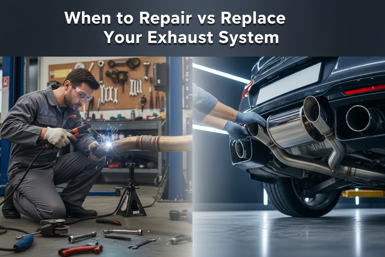 When to Repair vs Replace Your Exhaust System – Global Muffler