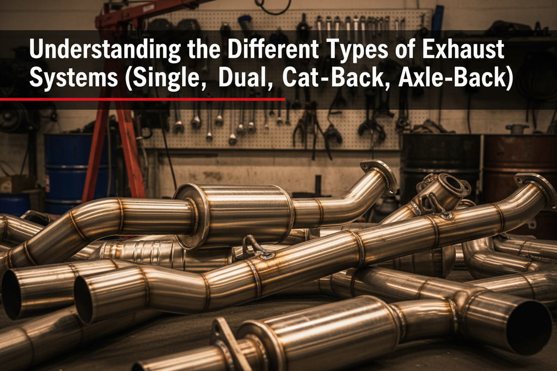 Understanding the Different Types of Exhaust Systems (Single, Dual, Cat-Back & More)