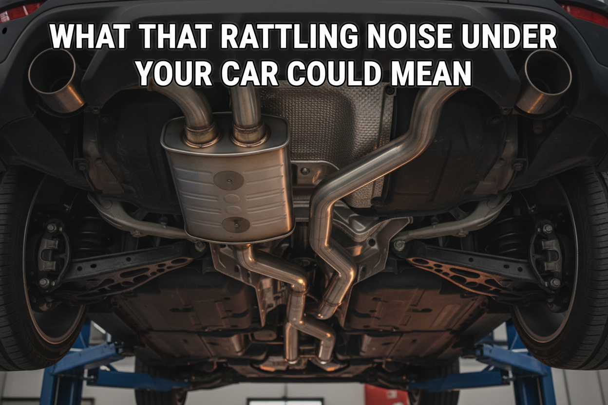 What That Rattling Noise Under Your Car Could Mean – Global Muffler