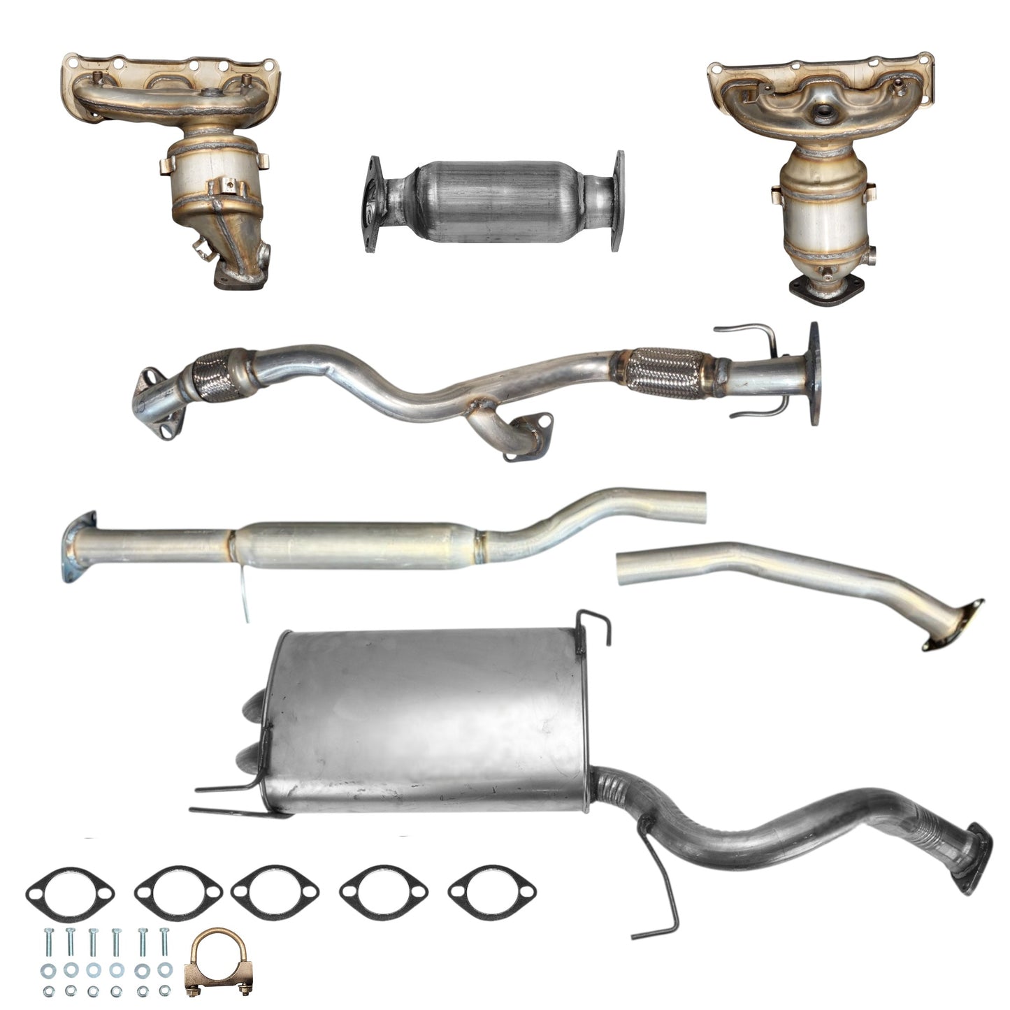 Hyundai Santa Fe 3.5L (2010-2012) Complete Exhaust