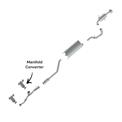 Kia Sorento 3.3L (2014-2018) (Front Right) Manifold Converter