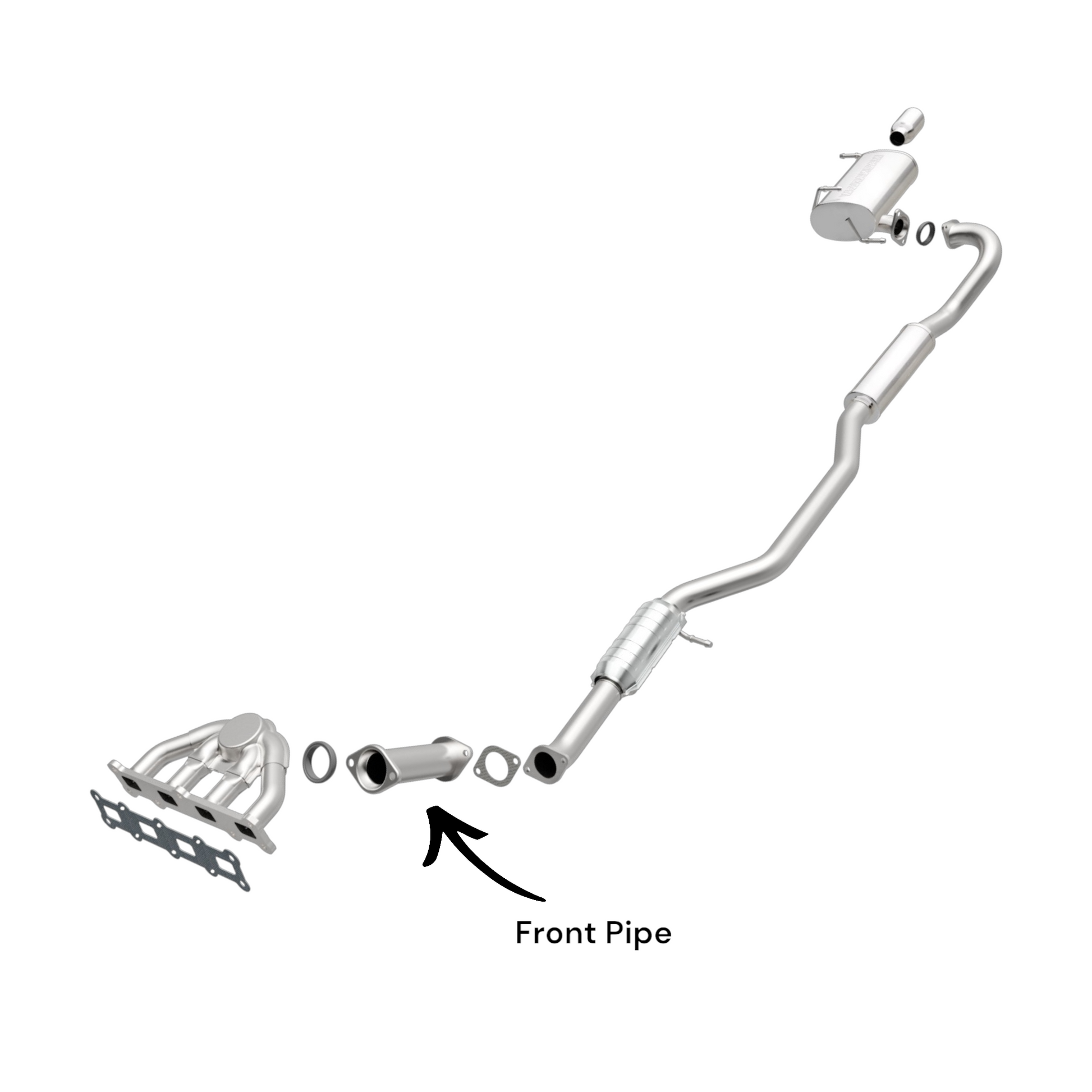 Mitsubishi Outlander 2.4L (2008-2013) Front Pipe