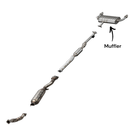 Mitsubishi Lancer 2.0L (2011-2015) (Turbo) Muffler