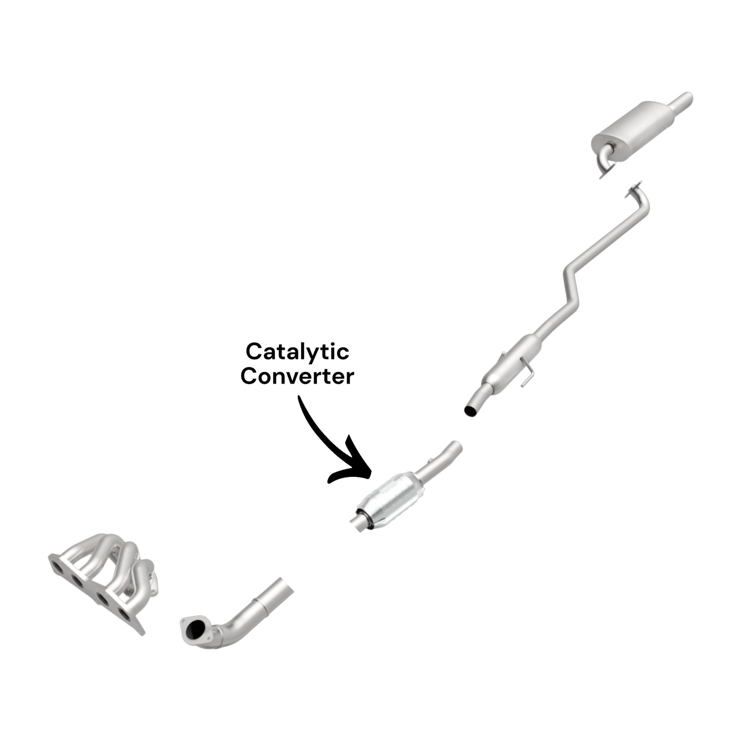 Chevrolet Prizm 1.8L (1998-2002) Catalytic Converter
