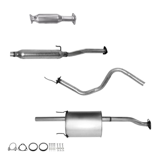 Honda Civic 1.6L (1996-1998) (EX-Sub Model Only) (Sedan or Coupe) Catalytic Converter, Resonator and Muffler
