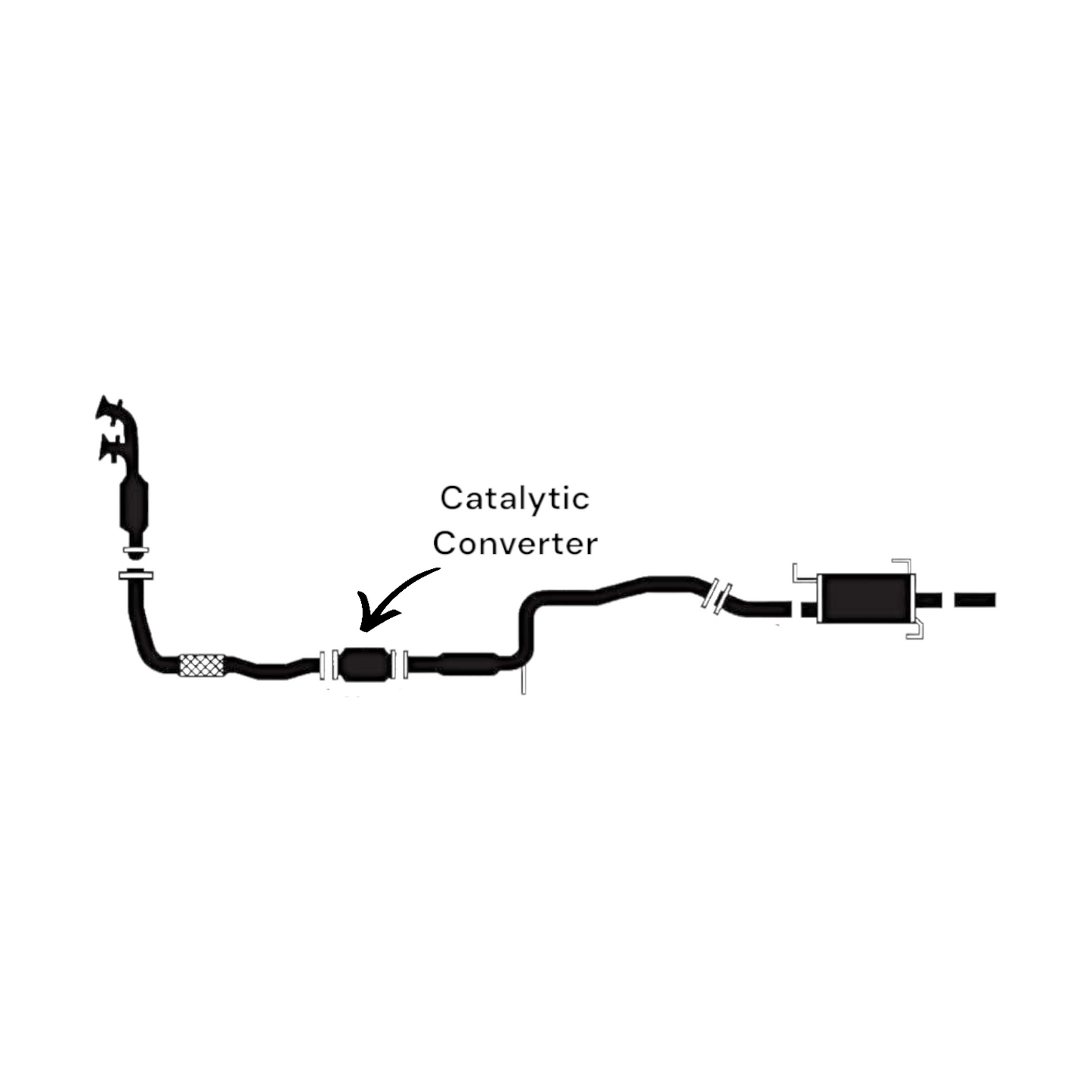 16033 - Nissan Sentra 1.6L (1997, 1998, 1999) Catalytic Converter