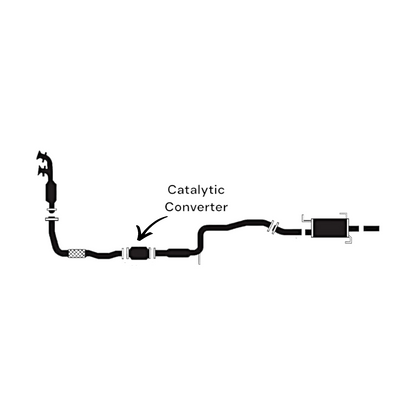 16033 - Nissan Sentra 1.6L (1997, 1998, 1999) Catalytic Converter