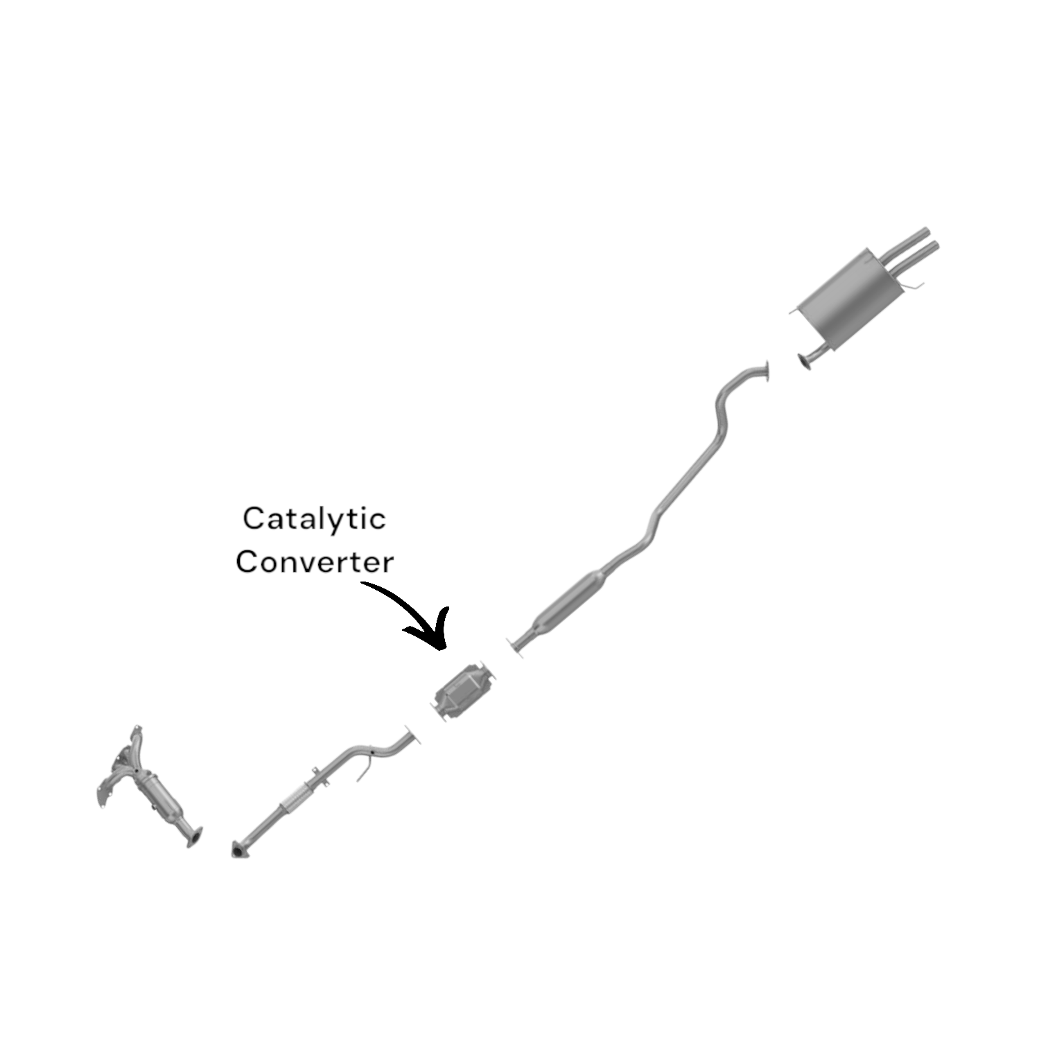 16033 - Nissan Sentra 2.0L (2001) Catalytic Converter