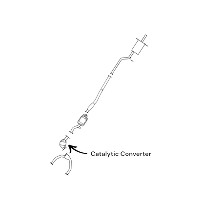 Subaru Impreza 1.8L (1993-1997) Front Catalytic Converter