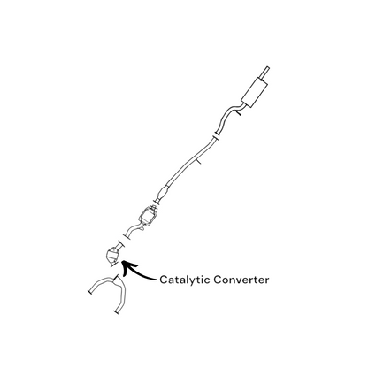 Subaru Legacy 2.5L (1996-2001) Front Catalytic Converter