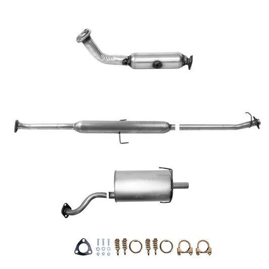 Honda CR-V 2.4L (2002-2004) Catalytic Converter, Resonator and Muffler