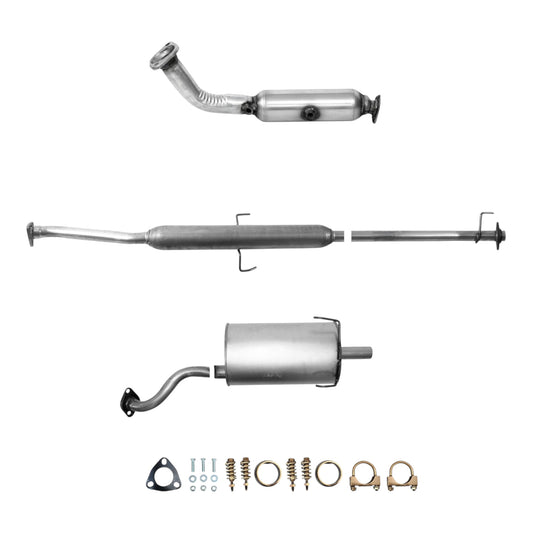 Honda CR-V 2.4L (2005-2006) (Japan Built Only) Catalytic Converter, Resonator and Muffler