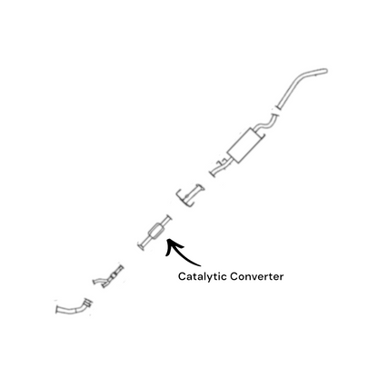 Mitsubishi Montero Sport 3.5L (2001-2004) Catalytic Converter
