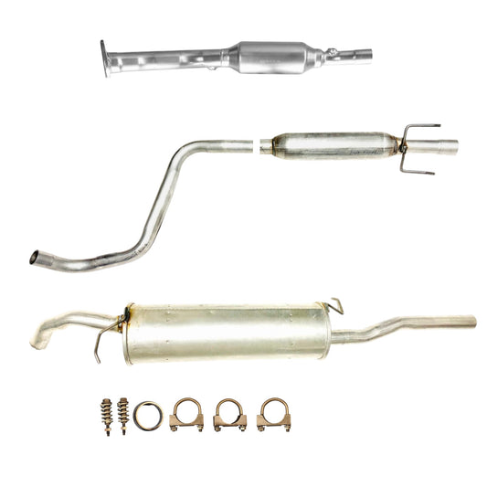 Toyota Echo 1.5L (2000-2003) (Sedan) Catalytic Converter, Resonator and Muffler