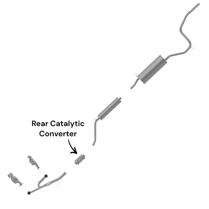 Honda Odyssey 3.5L (2005-2010) Rear Catalytic Converter