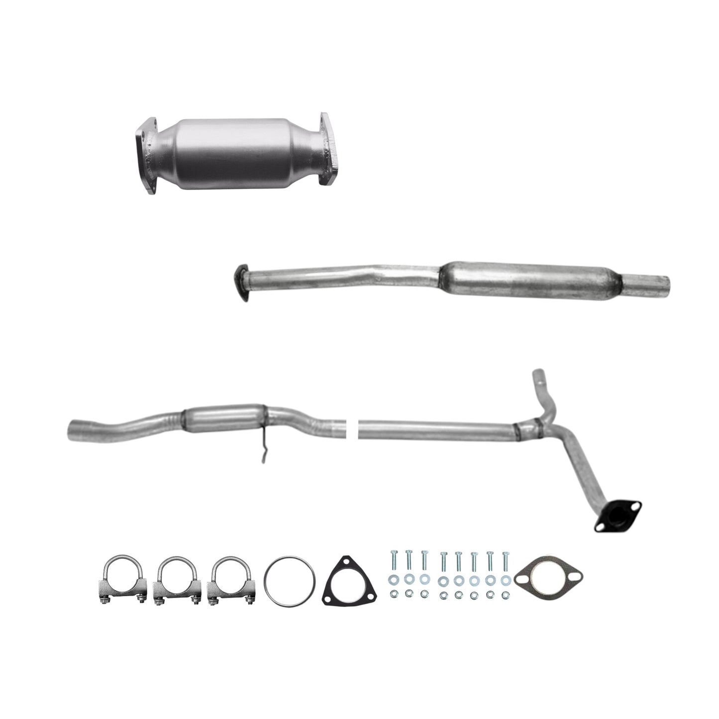 Acura TL 3.2L (2004-2008) Catalytic Converter, Resonator and Resonator with Y-Pipe