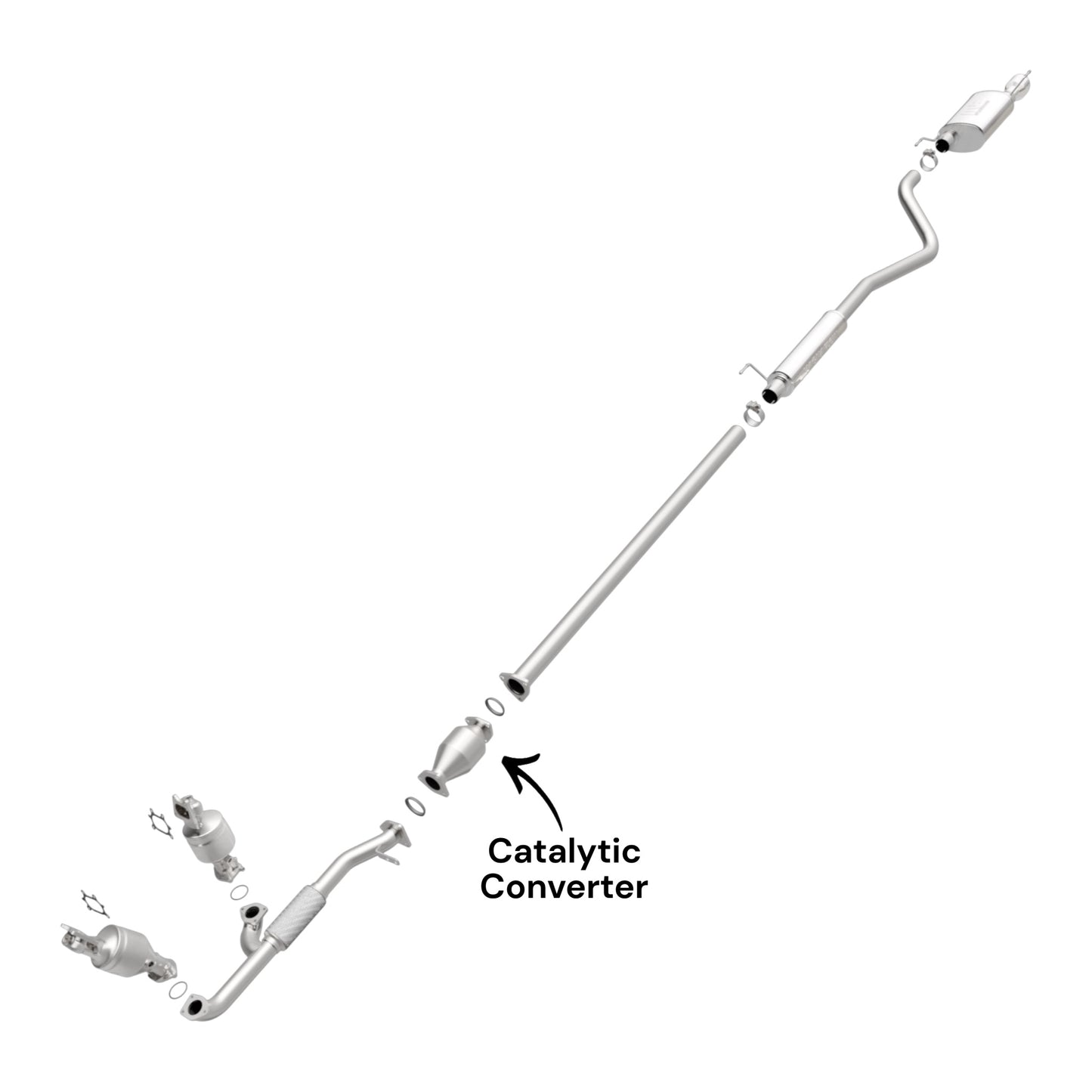 Honda Ridgeline 3.5L (2006-2011) Catalytic Converter