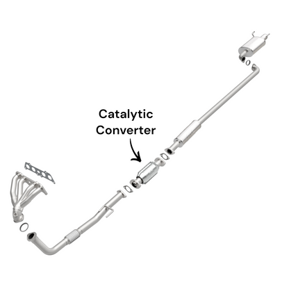 Convertisseur catalytique (non turbo) pour Toyota Camry 2.0L (1983-1986)