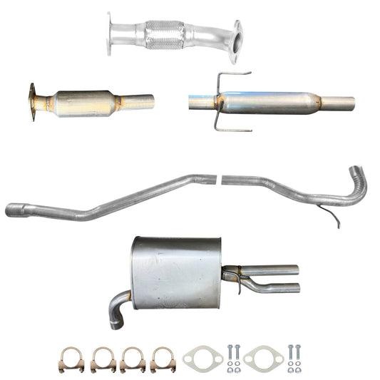 Mercury Milan 2.3L (2006-2009) (Federal emission system Only) Flex Pipe, Catalytic Converter, Resonator, Pipe and Muffler