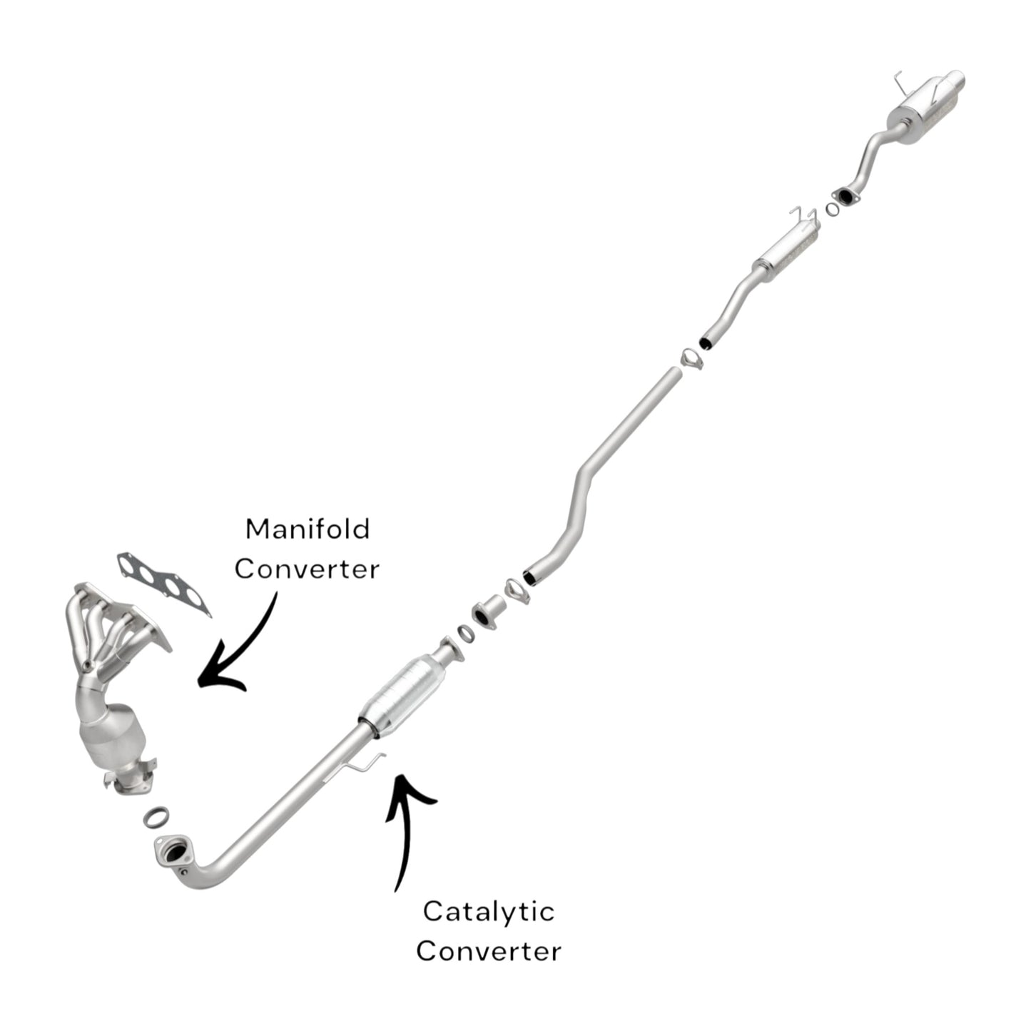 Acura EL 1.7L (2001-2005) Manifold Converter and Catalytic