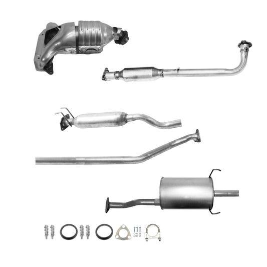 Honda Civic 1.7L (2001-2005) (USA Built) (EX, GX, HX Sub-Model Only) Manifold Converter, Catalytic Converter, Resonator and Muffler