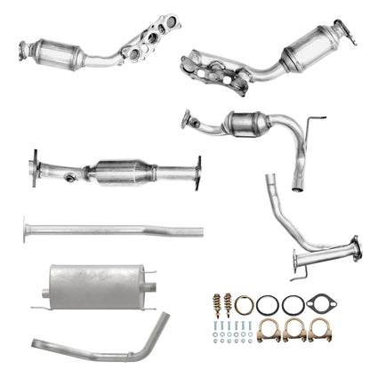 Toyota Tacoma 4.0L (2005-2011) (AWD) (140.9" Wheelbase) Manifold Converters, Catalytic Converter, Pipe and Muffler